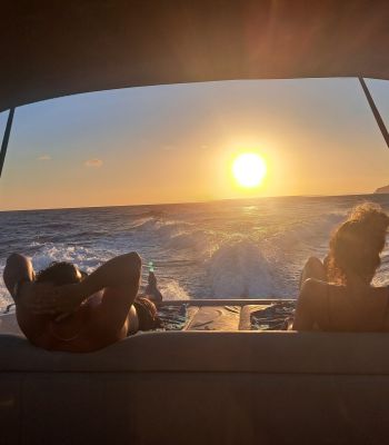 Golden Hour Catamaran Cruise from Kissamos