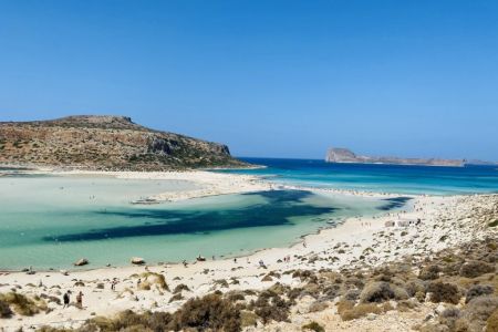 Balos lagoon